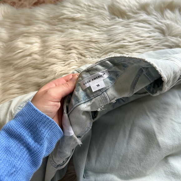 GOOD AMERICAN Good 90s Drawstring Jean - Picture 11 of 13